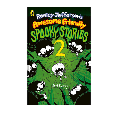 预售 英文原版 Rowley Jefferson’s Awesome Friendly Spooky Stories 2 小屁孩日记番外 罗利杰斐逊恐怖故事集2 精装 幽默小说