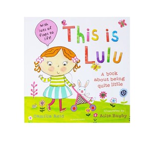 Lulu 边玩边学 绘本 幼儿认知启蒙故事图画书 我爱露露系列 This 翻翻书 英文原版 故事图画