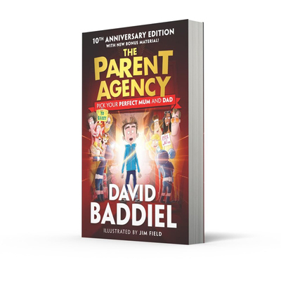 预售 英文原版 The Parent Agency 想换父母的男孩 大卫·巴蒂尔儿童章节冒险小说 David Baddiel