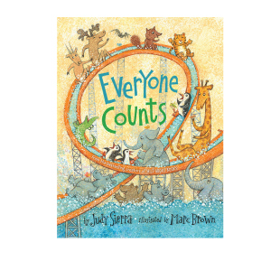 英文原版 Everyone Counts 每个人都很重要 Marc Brown插图 儿童性格情商养成 亲子共读 精装大开本绘本故事书