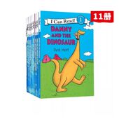 and 1阶段 合售 Read Dinosaur 儿童分级读物 启蒙阅读图画故事书 Can the 英文原版 Danny 丹尼和恐龙绘本11册