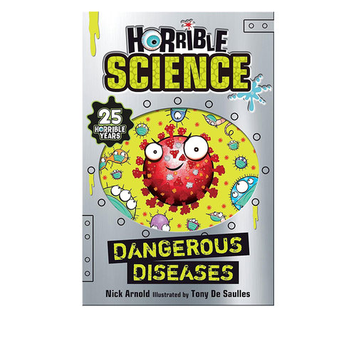 预售 英文原版 可怕的科学 新版 Horrible Science#7: Dangerous Diseases 儿童桥梁章节科普读物 可怕的历史地理数学同系列