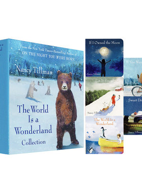 英文原版 Nancy Tillman's The World Is a Wonderland Collection 5册小小手掌书 南希·蒂尔曼 英文儿童启蒙