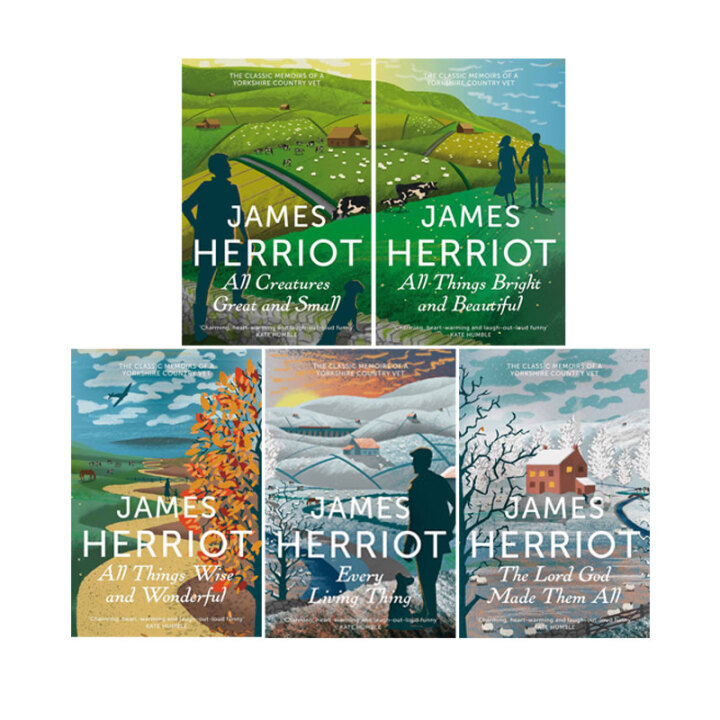 预售 高分豆瓣吉米 哈利 万物有灵且美系列小说 The Classic Memoirs of a Yorkshire Counry Ve James Herrio