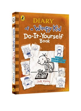 小屁孩日记DIY练习本 Diary of a Wimpy Kid Do-It-Yourself Book 小鬼日记 英文原版儿童幽默小说读物小学生成长阅读