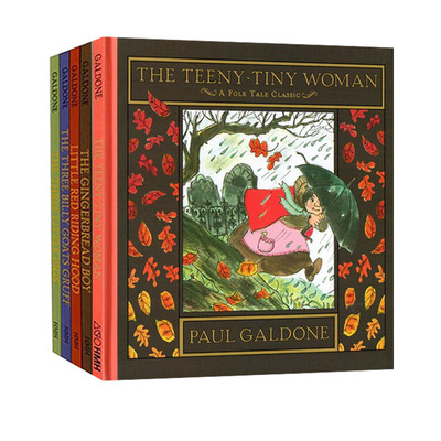 英文原版民间传说经典绘本