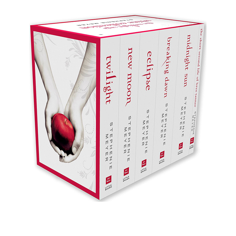 英文原版 The Twilight Saga White Collection 暮光之城白色系列 Stephenie Meyer 浪漫爱情生活故事科幻小说 书籍/杂志/报纸 文学小说类原版书 原图主图