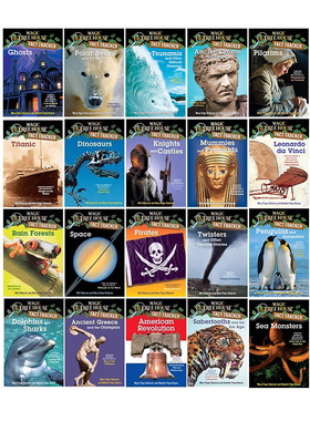 英文原版 神奇树屋小百科 入门套装 20册合售 The Magic Tree House Fact Tracker 儿童章节桥梁小说 课外科普阅读