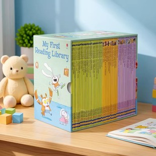 我的第一个图书馆 My First Reading Library 50册正版礼盒装 Usborne尤斯伯恩英文原版绘本分级读物英语初级章节书 赠音频