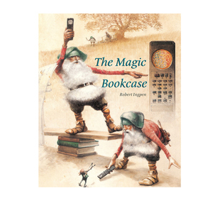 童话故事绘本图画书 罗伯特.英潘 Magic Ingpen Robert 安徒生大插画奖大师 经典 魔法书架 Bookcase The 英文原版