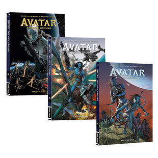 英文原版 绘本小说漫画书 漫画图像小说 The High Avatar 3卷合售 电影水之道前传 精装 阿凡达 Ground 高地