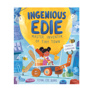 小发明家伊迪 Inventor Ingenious Master 儿童启蒙故事绘本 Edie 英文原版