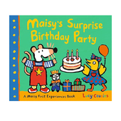 Surprise Birthday 小鼠波波 英文原版 Party 儿童认知启蒙绘本 惊喜生日派对 Maisy Lucy Cousins