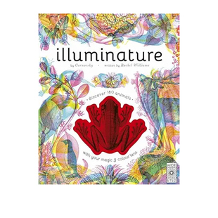 预售 【Illumi】英文原版绘本 Illuminature 照亮自然 用神奇的三色透镜了解180种动物 照亮自然 知识类创意科普读物