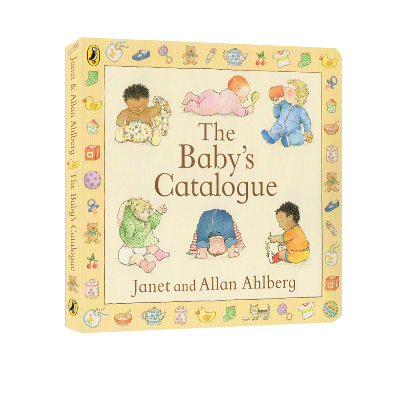 英文原版 The Babys Catalogue 纸板书 幼儿启蒙认知识物绘本 儿童生活认知学习图画书 英国卫报推荐童书