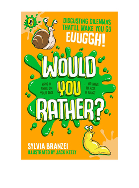 预售 英文原版 Would You Rather? 你愿意吗？家庭挑战游戏活动书 儿童益智谜题