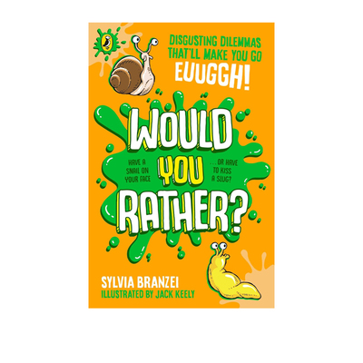 预售 英文原版 Would You Rather? 你愿意吗？家庭挑战游戏活动书 儿童益智谜题