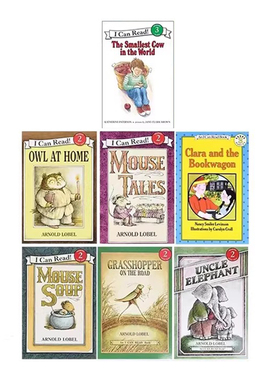 汪培珽三阶段 7册 英文原版绘本 I Can Read系列 儿童英语启蒙图画书 Arnold Lobel Uncle Elephant