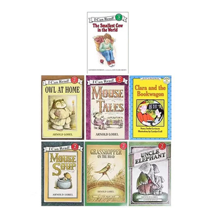 汪培珽三阶段 7册 英文原版绘本 I Can Read系列 儿童英语启蒙图画书 Arnold Lobel Uncle Elephant