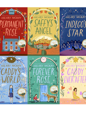 预售 英文原版 Saffy's Angel/Indigo's Star/Permanent Rose/Forever Rose 科斯塔图书奖 Hilary Mckay作品系列2 6册套装