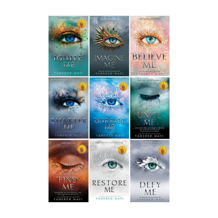 预售 英文原版 Shatter Me 摧毁我系列 6本+番外篇3册 塔赫瑞·马菲奇幻畅销小说 Tahereh Mafi - 实物图