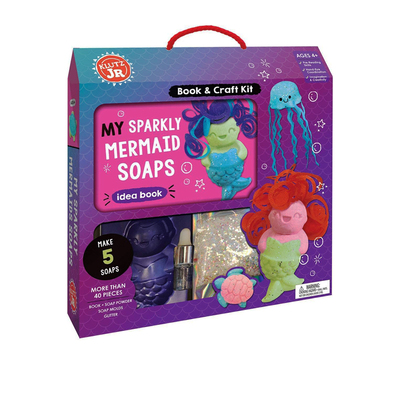 英文原版 Klutz My Sparkly Mermaid Soaps 自制肥皂香皂 儿童动手能力培养 益智手工DIY