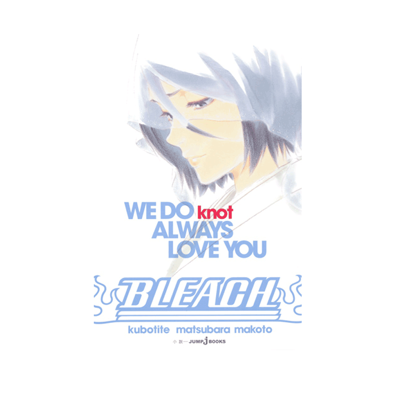 预售 日文轻小说 BLEACH WE DO knot ALWAYS LOVE YOU 松原真琴 绿山墙日文原版