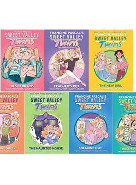 英文原版 Sweet Valley Twins: Best Friends 甜蜜谷双胞胎 (可单拍) 最好的朋友 全彩漫画绘本 儿童课外阅读故事书