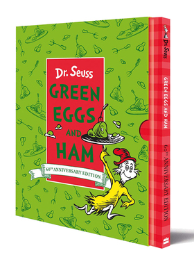 英文原版 苏斯博士 Green Eggs and Ham Slipcase Edition Now a Netflix TV Series 礼盒精装 廖彩杏书单 英语启蒙认知绘本