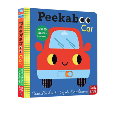 英文原版躲猫猫系列交通工具