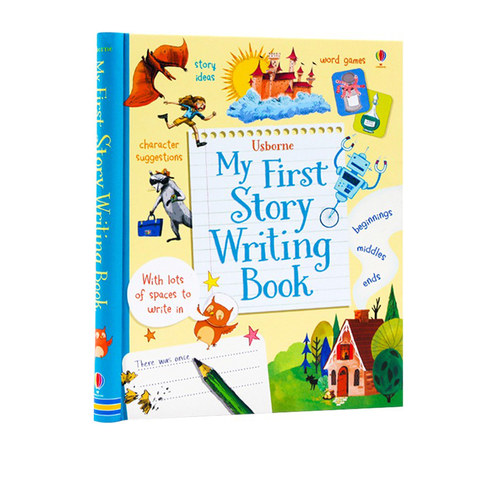 【自营】英文原版 My First Story Writing Book 精装 小学生写作练习实操笔记本 英语写作提高学习工具书