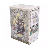 6册漫画 珍藏版 一套艺术卡片 BOX Kamome Shirahama HAT 英文原版 WITCH 预售 魔法工坊 含1 漫画套装 ATELIER 尖帽子