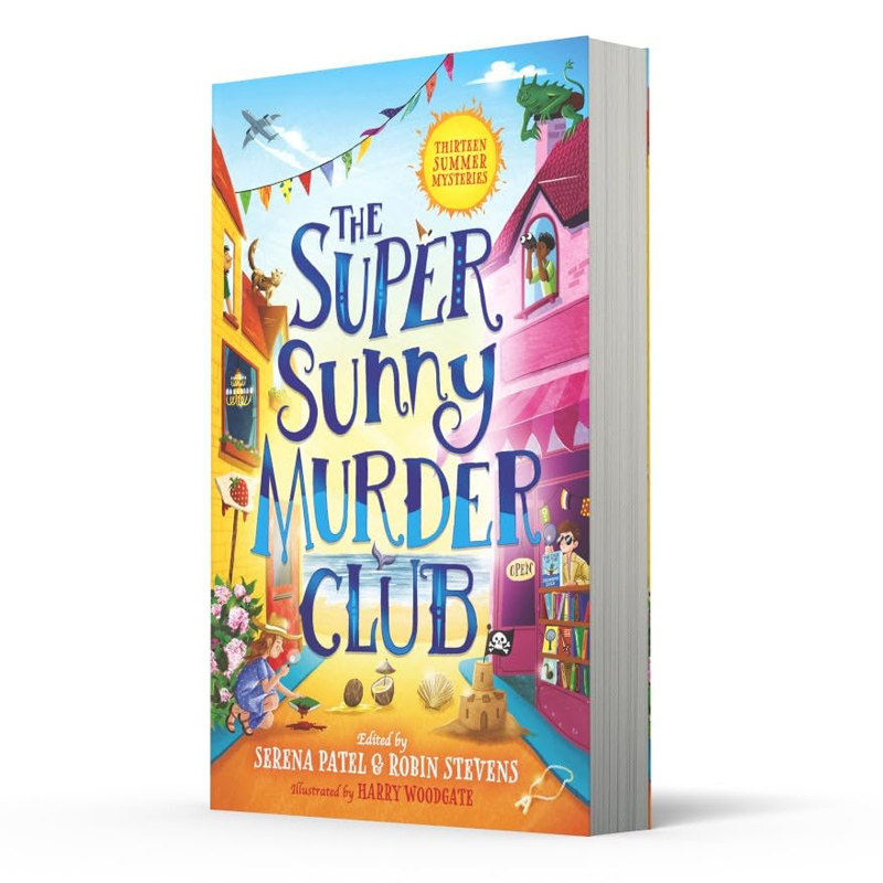 英文原版 The Super Sunny Murder Club 13个冬夏季侦探故事 夏日悬疑短篇合集 推理冒险 中小学生英语课外阅读