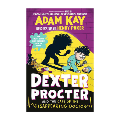 预售 英文原版  Dexter Procter and the Case of the Disappearing Doctor 德克斯特・普罗克特与失踪医生之谜 Adam Kay 爆笑新作