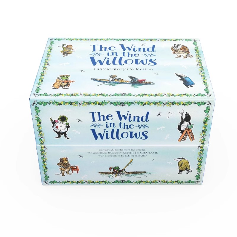 英文原版 Wind in the Willows: Classic Story Collection 柳林风声 20册精装礼盒装 儿童文学经典故事合集