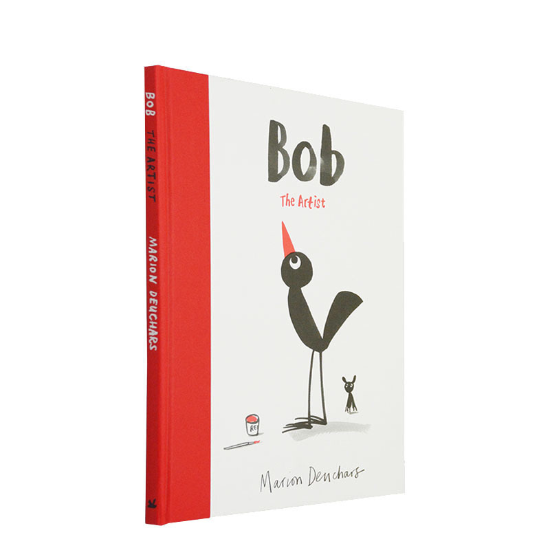 英文原版 Bob the Artist 鲍勃是个艺术家 Marion Deuchars 插画系 精装书