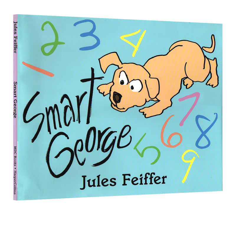 英文原版 smart george 聪明的乔治 精装 bark, george姐妹篇 主题