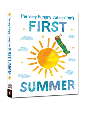 英文原版 The Very Hungry Caterpillar's First Summer  艾瑞卡尔 Eric Carle 宝宝撕不烂纸板书童话寓言故事书
