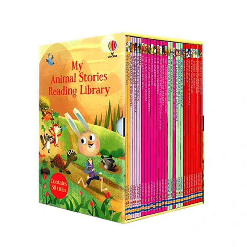 英文原版 我的图书馆:动物故事30册套装 My Animal Stories Reading Library 分级经典阅读全彩故事书原版漫画书英文绘本