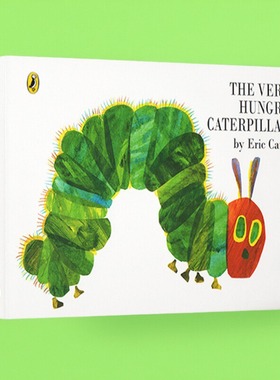 The Very Hungry Caterpillar 好饿的毛毛虫英文原版绘本 廖彩杏吴敏兰书单儿童英语启蒙洞洞书 饥饿的毛毛虫 Eric Carle