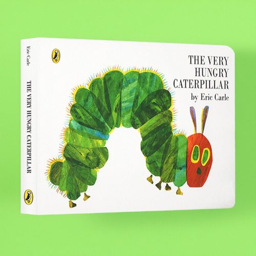 好饿的毛毛虫英文原版绘本