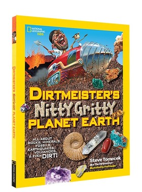 英文原版美国国家地理 National Geographic Kids Dirtmeister's Nitty Gritty Planet Eart 儿童百科