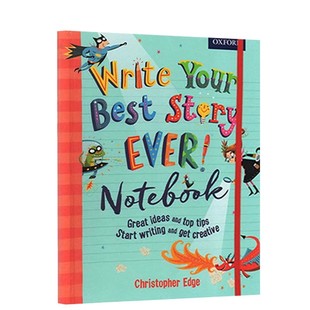 英文原版 给孩子的牛津写作课 实操笔记本 Oxford Write Your Best Story Ever Notebook 精装 小学英语写作提高学习工具书