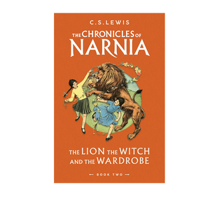 预售 纳尼亚传奇 第2部 彩虹封面平装 狮子女巫与魔衣橱 The Lion the Witch and the Wardrobe 英文原版 C S Lewis 奇幻冒险小说