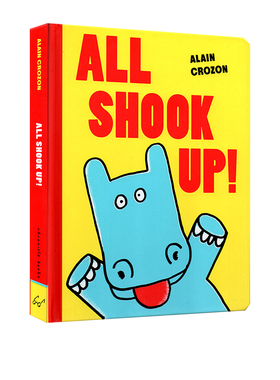 英文原版 All Shook Up 精装翻翻书 儿童启蒙认知绘本 Chronicle