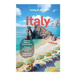 预售 英文原版 孤独星球 Lonely Planet Italy 意大利旅游图书 第17版