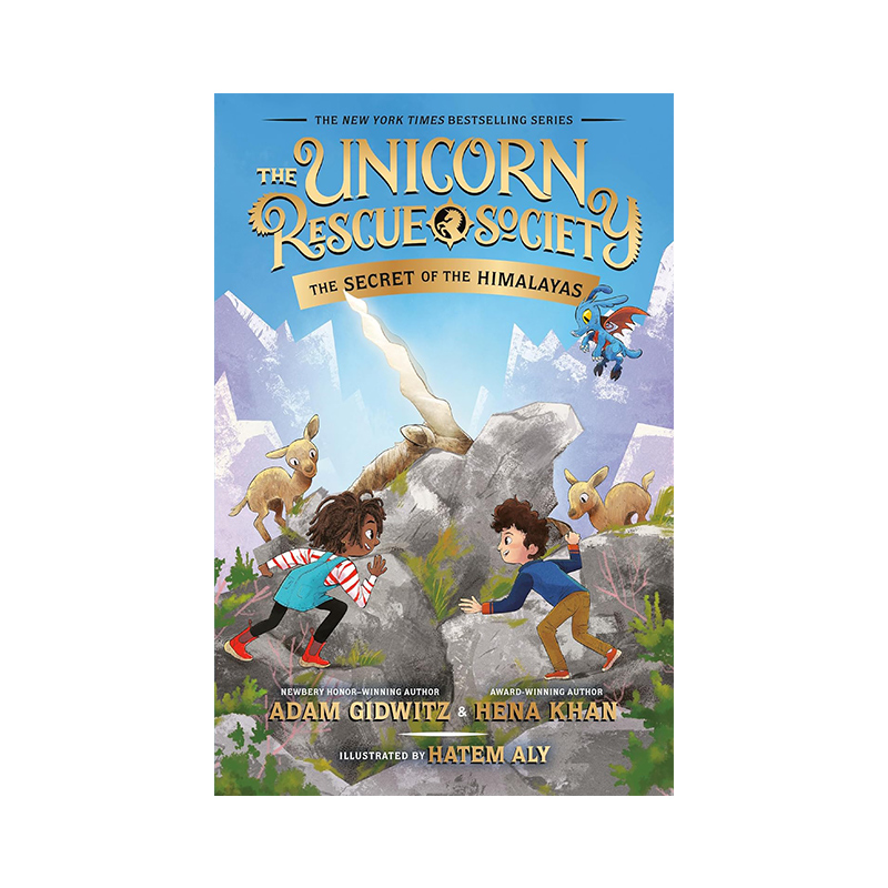 英文原版 Unicorn Rescue Society (Book 6) 纽伯瑞获奖作者Adam Gidwitz 儿童奇幻冒险章节桥梁小说 纽约时报畅销书