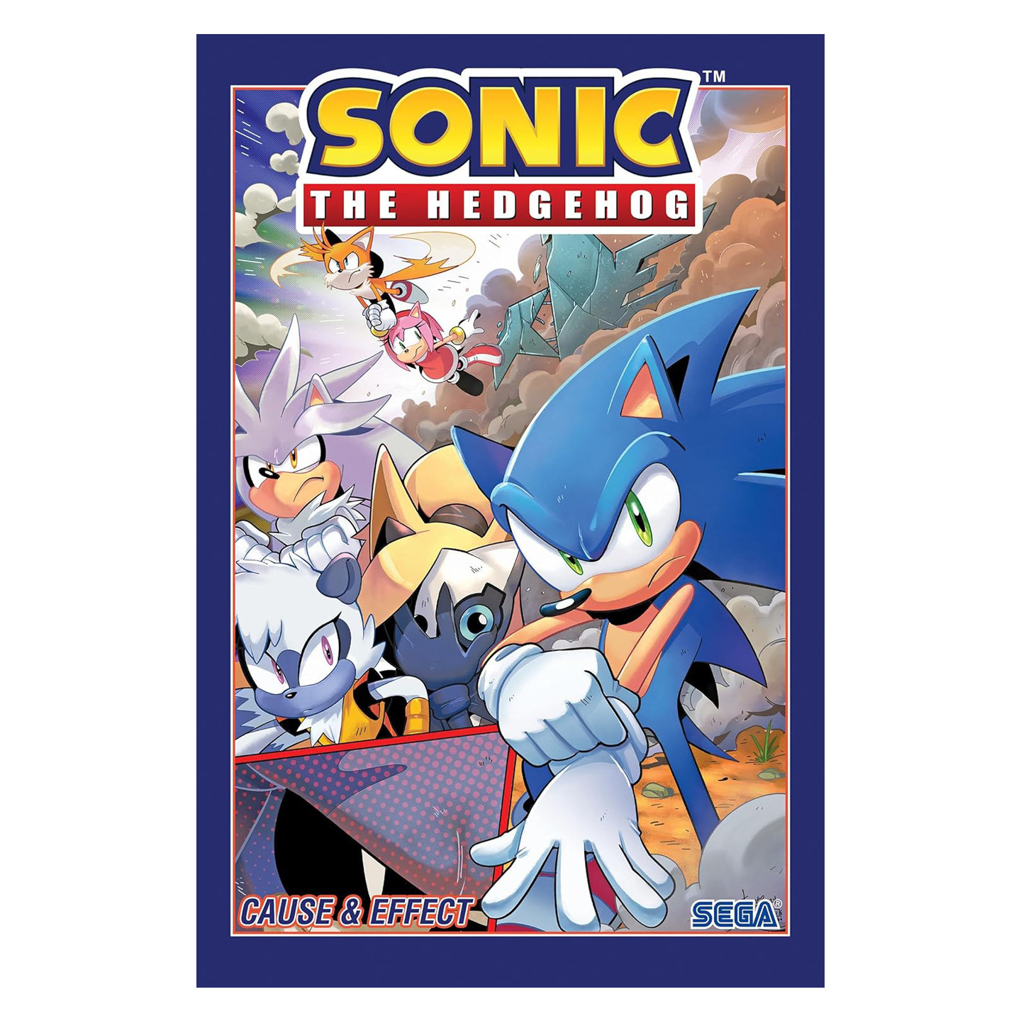 预售 刺猬索尼克，卷20：因果 Sonic the Hedgehog, Vol. 20: Cause & Effect 全彩漫画