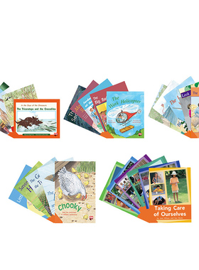 多种句型 L15-L17 二年级26册 Orange橙色套装 PM Readers 彩虹阅读 小学生分级阅读 小花生精选阅读教辅 英文原版启蒙绘本