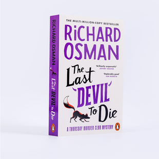 Richard 推理悬疑小说 The Club Murder 周四谋杀俱乐部之谜 Thursday Osman 周四推理俱乐部 英文原版 第4部